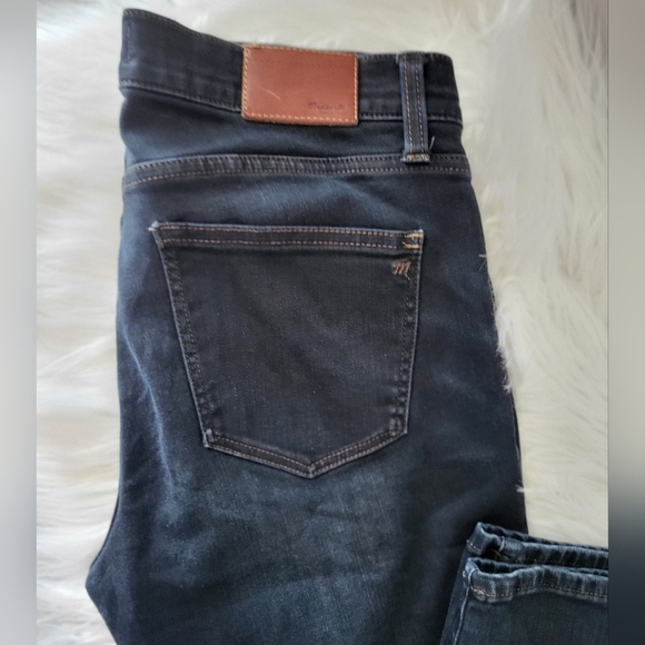Madewell Women's Dark Blue Skinny Crop Jeans, Size 28 X 26 inseam - Picture 5 of 5